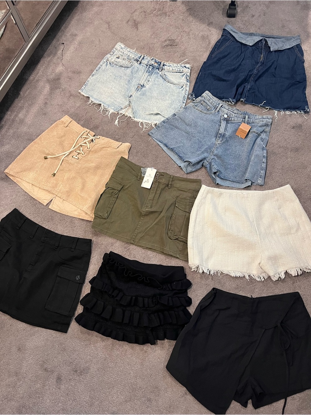 Lot of 11 Skirts/Shorts